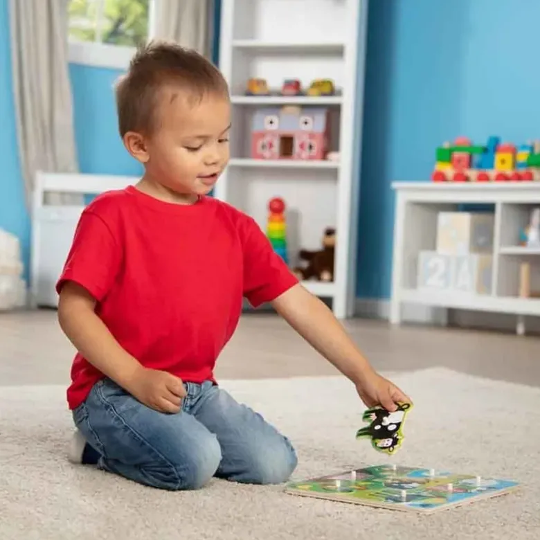 Melissa & Doug Knoppussel Bondgårdsdjur