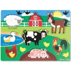 Melissa & Doug Knoppussel Bondgårdsdjur