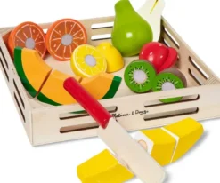 Melissa & Doug Leksaksmat Frukter i trälåda