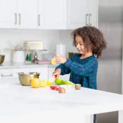 Melissa & Doug Leksaksmat Frukter i trälåda