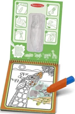 Melissa & Doug Safari Water Wow Vattenfärg