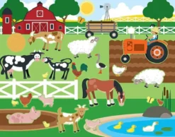 Melissa & Doug Stickers djur Återanvändbara