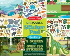 Melissa & Doug Stickers djur Återanvändbara