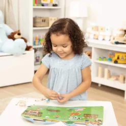 Melissa & Doug Stickers Tjocka Bondgård Återanvändbara