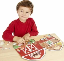 Melissa & Doug Stickers Tjocka Bondgård Återanvändbara