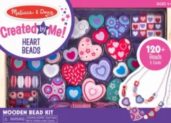 Melissa & Doug Sweet Hearts Träpärlor 120 delar