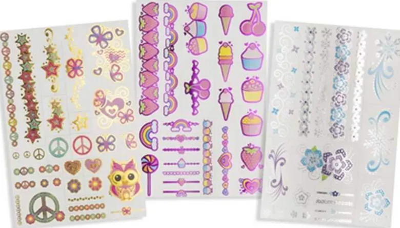 Melissa & Doug Tatueringar Metallic 75 st