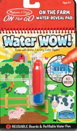 Melissa & Doug Water Wow Bondgård måla med vatten