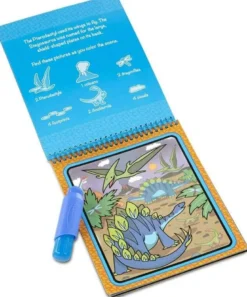 Melissa & Doug Water Wow Dinosaurier måla med vatten
