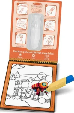 Melissa & Doug Water Wow Fordon Målarbok