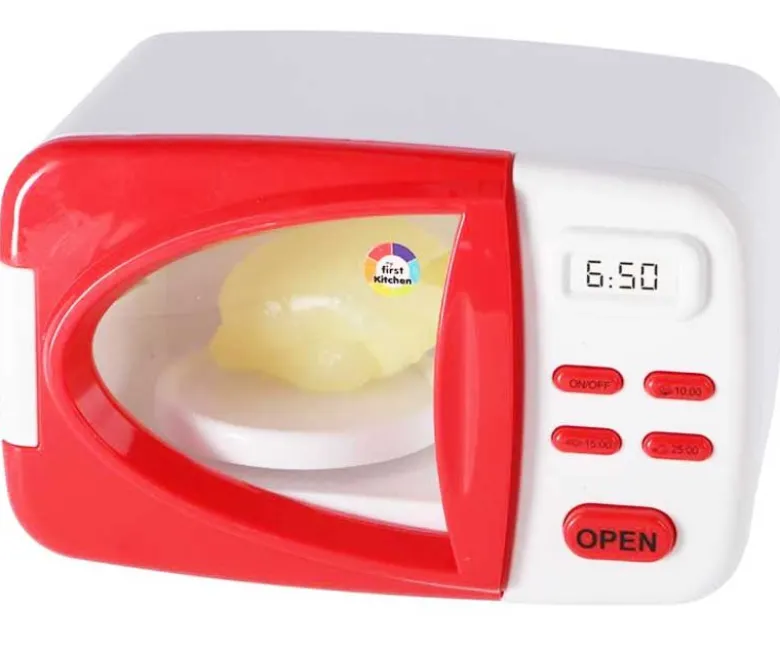 Mikrovågsugn Leksak Röd och vit - My First