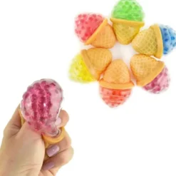 Mjuk Glass Ice Cream Klämglass Fidget