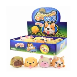 Mjuk Hund Squeeze klämdjur Fidget 11 cm