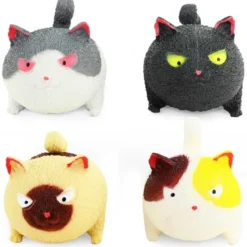 Mjuk Katt Squeeze Stretchig Katt 11 cm
