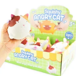 Mjuk katt Squeeze Stretchigt Klämdjur