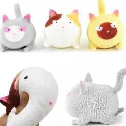 Mjuk katt Squeeze Stretchigt Klämdjur