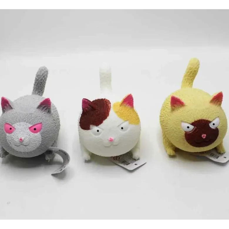 Mjuk katt Squeeze Stretchigt Klämdjur