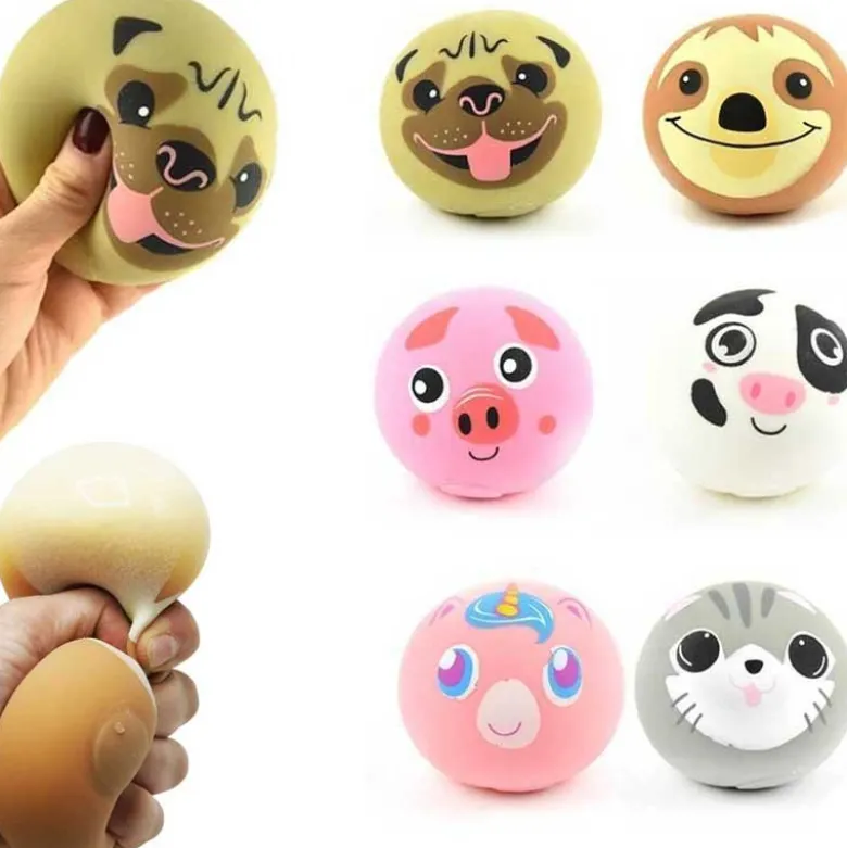 Mjukt Gulligt Klämdjur Fidget 9 cm