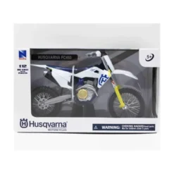 Motocross Husqvarna FC450 Lekaksmotorcykel 1:12