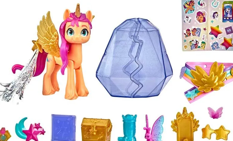 My Little Pony Crystal Adventure Ponies Sunny Starscout som Alicorn