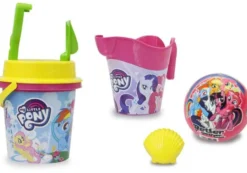 My little Pony med boll Strandleksaker Hinkset 7 delar