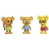 Nalle Maja och Brum och Teddy figurset. Micki