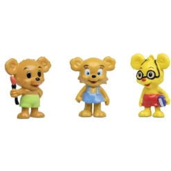 Nalle Maja och Brum och Teddy figurset. Micki