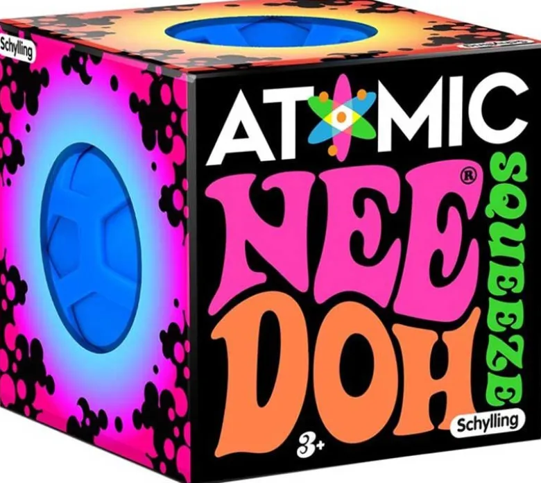 NeeDoh Boll Atomic Klämboll Fidget 6 cm