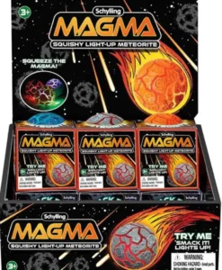 NeeDoh Lysande Lavaboll Klämboll Magma Light Up