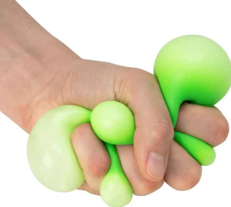 Neon Klämboll Squish Ball Tobar 7 cm