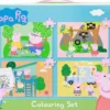 Peppa Pig Greta Gris barnpussel att måla 3 st pennor