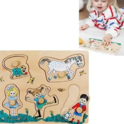 Pippi Pussel med knoppar 5 bitar