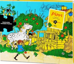 Pippi Träpussel 20 bitar