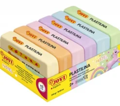 Plastilina Leklera Pastell 6 st. 50 gram Jovi