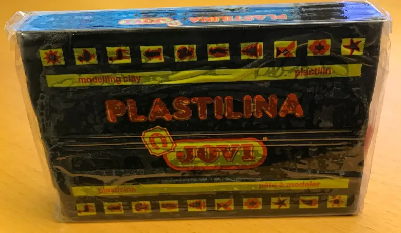 Plastilina Modellera Svart 350 gram Jovi