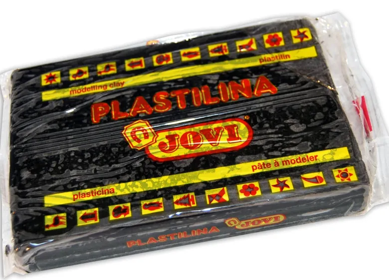 Plastilina Modellera Svart 350 gram Jovi