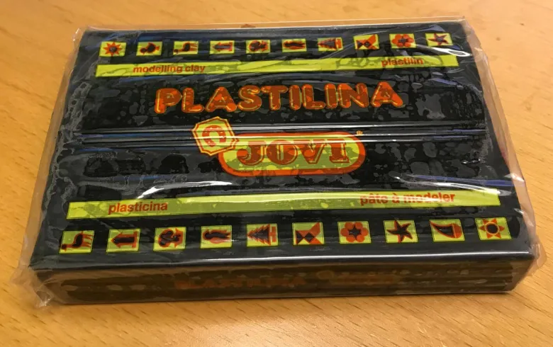 Plastilina Modellera Svart 350 gram Jovi