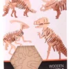 Pussel 3D Dinosaurie Plywood Parasaurolophus