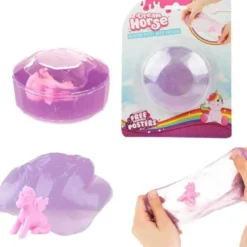 Putty Glittrig Slime Dream Horse