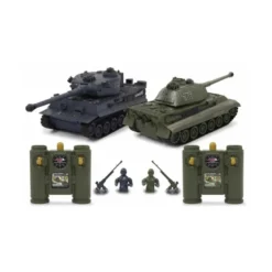 Radiostyrda Tiger Stridsvagnar Battle Set Jamara 1:28 2,4 GHz