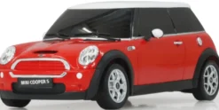 Radiostyrd Bil Mini Cooper S Röd Jamara 1:24