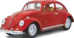 Radiostyrd Bil VW Beetle Die Cast Röd Jamara 1:18