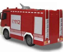 Radiostyrd Brandbil Lastbil Mercedes Antos med vattenkanon Jamara 1:26 2,4 GHz