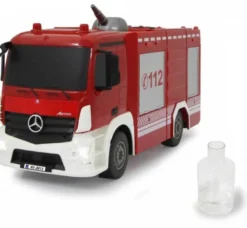 Radiostyrd Brandbil Lastbil Mercedes Antos med vattenkanon Jamara 1:26 2,4 GHz