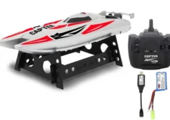 Radiostyrd Båt Capter Speed Boat Vit Jamara 20 km/h