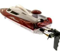 Radiostyrd båt Nitro SpeedBoat Med LED-Ljus Röd Gear4Play 30 km/h