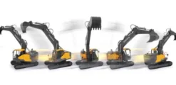 Radiostyrd Grävmaskin Volvo EC160E Jamara 2,4 Ghz