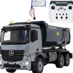 Radiostyrd Lastbil Mercedes Benz Arocs Metallväxlar Jamara
