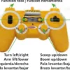Radiostyrd Liebherr Grävmaskin R936 med Rivningsset Jamara 1:20 - 2,4 GHz