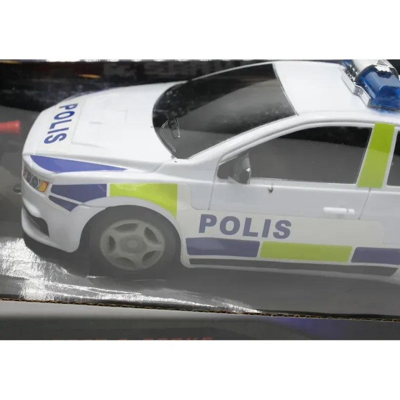 Radiostyrd Polisbil Svensk 1:20